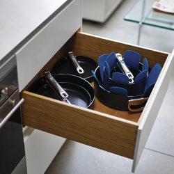 Conjunto de 3 Protetores de Tachos – Azul – Space – Joseph Joseph