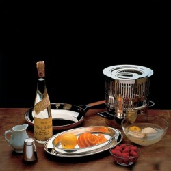 Fogão para Flambar – Inox – La Cintura di Orione – Officina Alessi