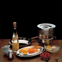 Fogão para Flambar – Inox – La Cintura di Orione – Officina Alessi