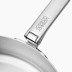 Caçarola com Tampa 28cm – Inox – Space Steel – Joseph Joseph