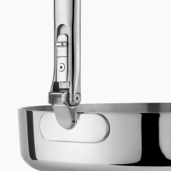 Caçarola com Tampa 28cm – Inox – Space Steel – Joseph Joseph