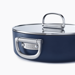 Caçarola com Tampa e Pega Dobrável 28cm – Azul – Space – Joseph Joseph