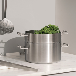 Cesto para Cozinhar a Vapor 24cm – Madeira – Convivio – Alessi