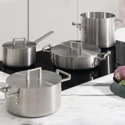 Conjunto de 7 Peças – Aço – Convivio – Alessi