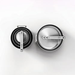 Trem de Cozinha de 5 Peças – Inox – Space Steel – Joseph Joseph