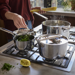 Trem de Cozinha de 5 Peças – Inox – Space Steel – Joseph Joseph