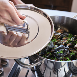 Trem de Cozinha de 6 Peças – Inox – Space Steel – Joseph Joseph