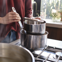 Trem de Cozinha de 6 Peças – Inox – Space Steel – Joseph Joseph