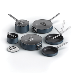 Trem de Cozinha 6 Peças – Azul – Space – Joseph Joseph