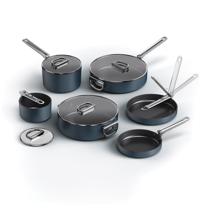 Trem de Cozinha 6 Peças – Azul – Space – Joseph Joseph