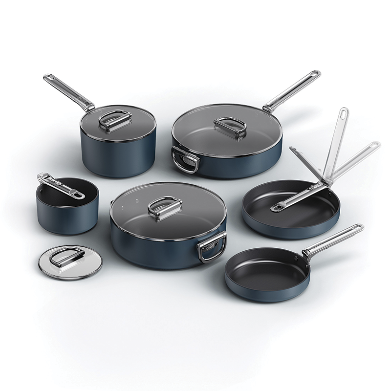 Trem de Cozinha 6 Peças – Azul – Space – Joseph Joseph