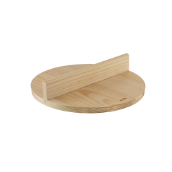 Tampa Otoshibuta 20cm – Madeira – Convivio – Alessi