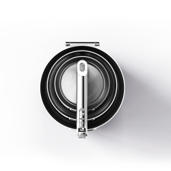 Conjunto de 3 Panelas – Inox – Space Steel – Joseph Joseph