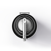 Conjunto de 3 Panelas – Inox – Space Steel – Joseph Joseph