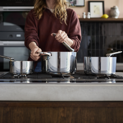 Conjunto de 3 Panelas – Inox – Space Steel – Joseph Joseph