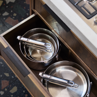 Conjunto de 3 Panelas – Inox – Space Steel – Joseph Joseph