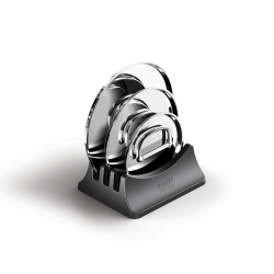 Conjunto de 3 Panelas – Inox – Space Steel – Joseph Joseph