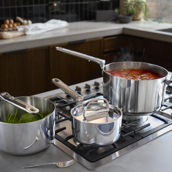 Conjunto de 3 Panelas – Inox – Space Steel – Joseph Joseph