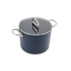 Panela com Tampa e Pega Dobrável 25cm – Azul – Space – Joseph Joseph