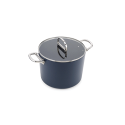 Panela com Tampa e Pega Dobrável 25cm – Azul – Space – Joseph Joseph