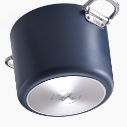 Panela com Tampa e Pega Dobrável 25cm – Azul – Space – Joseph Joseph