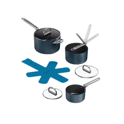 Conjunto de 3 Panelas Antiaderentes – Azul – Space – Joseph Joseph