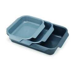 Conjunto de 3 Assadeiras – Azul – Nest Oven – Joseph Joseph