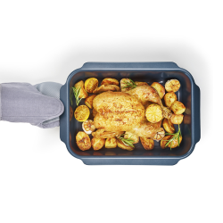 Assadeira Grande – Azul – Nest Oven – Joseph Joseph