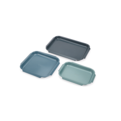 Conj. 3 Tabuleiros Anti-Aderentes para Forno – Azul – Nest Bake – Joseph Joseph