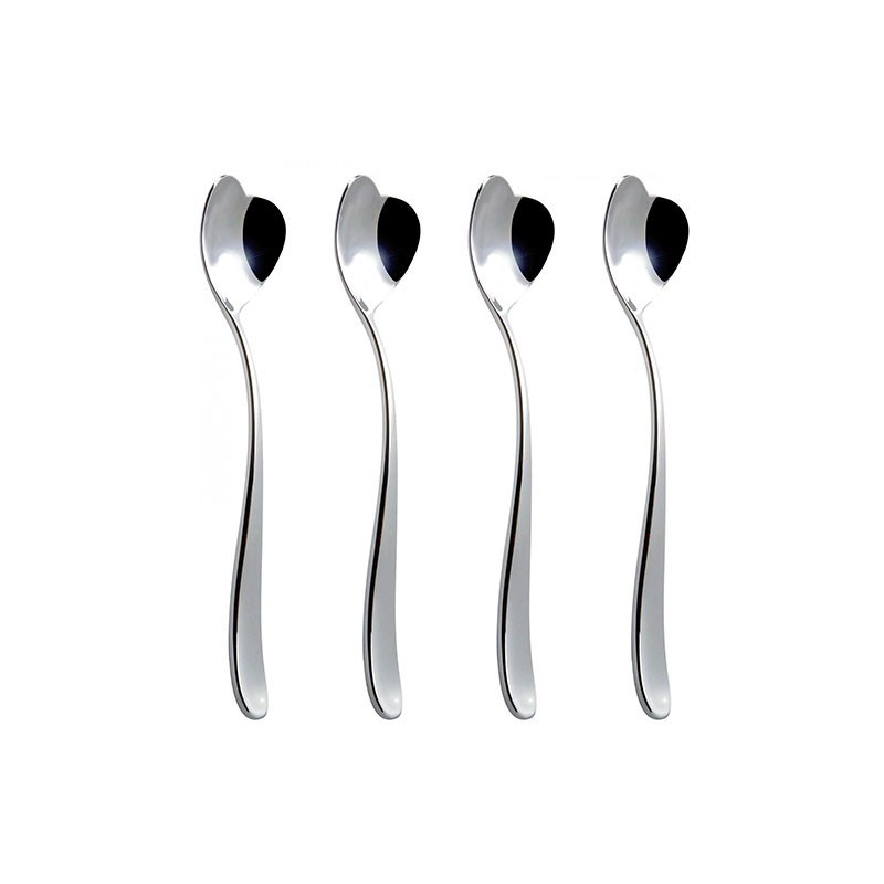 Conjunto de 4 Colheres para Gelado – Inox – Big Love – A Di Alessi