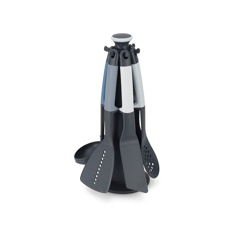 Carrossel 6 Utensílios – Azul – Elevate Nylon – Joseph Joseph