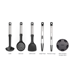 Conjunto de 5 Utensílios – Aço – Elevate Fusion – Joseph Joseph