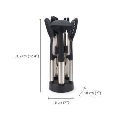 Conjunto de 5 Utensílios – Aço – Elevate Fusion – Joseph Joseph