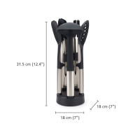 Conjunto de 5 Utensílios – Aço – Elevate Fusion – Joseph Joseph