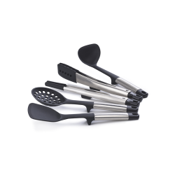 Conjunto de 5 Utensílios – Aço – Elevate Fusion – Joseph Joseph