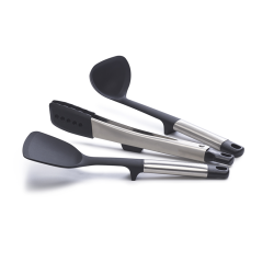 Conjunto de 3 Utensílios – Aço – Elevate Fusion – Joseph Joseph