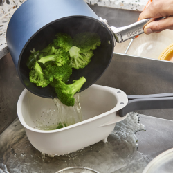 Escorredor Compacto Pegas Dobráveis – Pedra – Droplet – Joseph Joseph