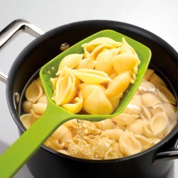 Colher Escumadeira – Cinza e Verde – Scoop Plus – Joseph Joseph