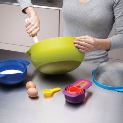 Conjunto Taças de Mistura – Multicor – Nest 9 – Joseph Joseph