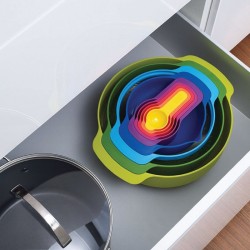Conjunto Taças de Mistura – Multicor – Nest 9 – Joseph Joseph