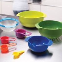 Conjunto Taças de Mistura – Multicor – Nest 9 – Joseph Joseph