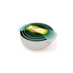 Conjunto 9 Taças de Mistura – Opal – Nest 9 Plus – Joseph Joseph