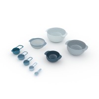 Conjunto de 9 Taças de Mistura – Azul – Nest Sky – Joseph Joseph