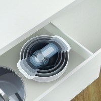 Conjunto de 9 Taças de Mistura – Azul – Nest Sky – Joseph Joseph
