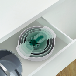 Conj. 9 Taças de Mistura – Sage – Nest 9 Plus – Joseph Joseph