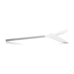 Afiador de Facas – Aço e Branco – Fioretto – Alessi