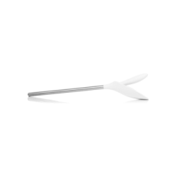 Afiador de Facas – Aço e Branco – Fioretto – Alessi