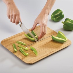Tábua de Corte Dobrável Grande – Madeira – Chop2Pot Bamboo – Joseph Joseph