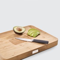 Tábua de Corte Multifunções – Madeira – Cut&Carve – Joseph Joseph