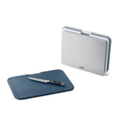 Conjunto de 3 Tábuas de Corte L – Cinza – Nest – Joseph Joseph